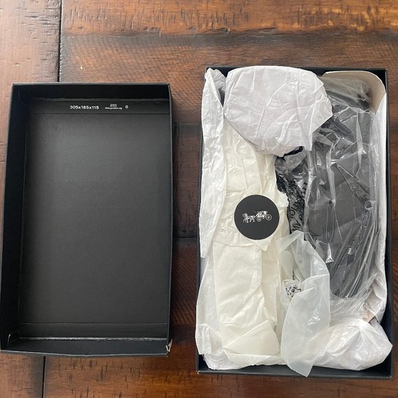 COACH ROCHELLE SLIPPERS BLACK NWB - Picture 4 of 9